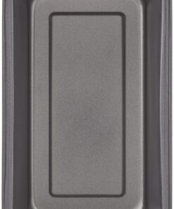 Alternative view of Amazon Basics Rectangular Baking Bread Loaf Pan, 9.5 x 5 Inch, Set of 2, Gray