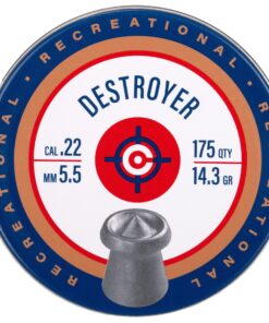 Crosman DES22 Destroyer .22-Caliber Pellets, SILVER (175-Count) 22 91vIv6F7tSL
