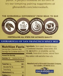 Ghirardelli Cherry Tango Intense Dark Chocolate Bar 3.5oz (6-pack) 4 91vJJREUV8L