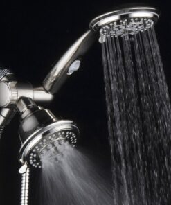 Hotel Spa 42-Setting Ultra-Luxury 3-Way Combo with ON/Off Pause Switch/Brushed Nickel 22 91vSs5kjUAL