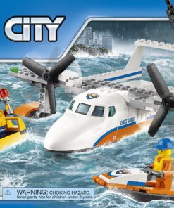 Alternative view of LEGO City Coast Guard Sea Rescue Plane 60164 Building Kit (141 Piece)