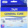 API General Cure Freshwater and Saltwater Fish Powder Medication 10-Count Box 1 7 91vVlHWQqEL
