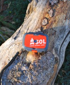 S.O.L. Survive Outdoors Longer Origin, Multi-Function Ultimate Survival Tool, Waterproof & Lightweight Case, Compact Outdoor Emergency Gear Kit, Buck Tilton Lifesaving Tips & Techniques, 6.25oz 34 91vVp1wp2zL