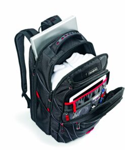 Samsonite Tectonic PFT Laptop Backpack, Black/Red, 17-Inch 27 91vWTSOoTqL