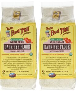 Bob's Red Mill Organic Dark Rye Flour, 22-ounce (Pack of 4) 22 91vXnLRD 5L