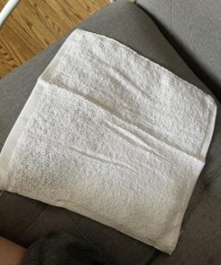 Utopia Towels Cotton Washcloths Set - 100% Ring Spun Cotton, Premium Quality Flannel Face Cloths, Highly Absorbent and Soft Feel Fingertip Towels (24 Pack, White) 24 48 91vn4yW6K6L