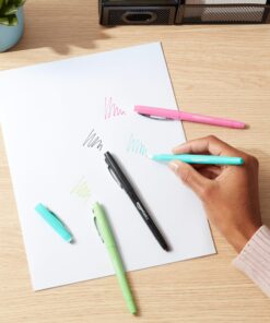 Amazon Basics Felt Tip Marker Pens, 24-Pack, Assorted Colors 24 Pack 28 91vth8cU82L 1