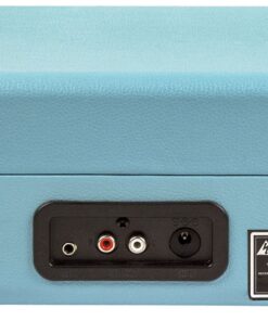 Crosley CR8005D-TU Cruiser Deluxe Vintage 3-Speed Bluetooth Suitcase Vinyl Record Player Turntable, Aqua 28 91vutUe1L