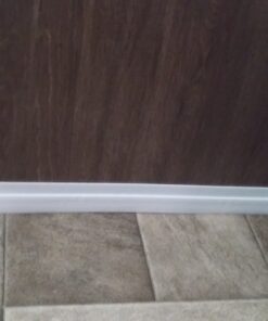 BAINING Door Draft Stopper Door Sweep for Exterior/Interior Doors, Weatherproofing Door Seal Strip Under Door Draft Blocker Seal, Soundproof Door Bottom Weather Stripping, 2" W x 39" L, White 49 91vuvc5uq3L