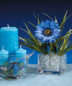 Alternative view of Darice Sea Glass in Mesh Bag - Multicolor Rainbow Mix - 1lb-color may vary