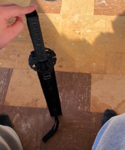 KCCEDGE BEST CUTLERY SOURCE 2PC Combo Full Tang 28in Tanto Ninja Katana Twin Sword Machete w/Nylon Sheath + Black Chinese Engraved on Blade Edition 31 91vxUQHEr4L