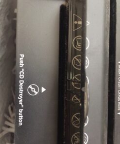 Aurora AU800SD Professional Strip Cut Paper Shredder/CD/Credit Card Shredder Without Wastebasket, 8-Sheet Strip-Cut No Basket, Black 8-sheet StripCut w/o basket 36 91w0VaXe1GL