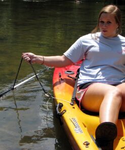 Made in The USA Kayak Paddle Leash/Gear Leash with Cord Stop (OD Green) OD Green 56 Std 20 91w2JFf OoL