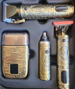 GSKY Hair Clippers for Men Professional,Beard Trimmer Kits & Sets, Cordless Mens Hair Trimmer, Electric Shavers, Haircutting Machine with LED Display, for Barber,for Gifts 740bronze 27 91w2Te7iw L