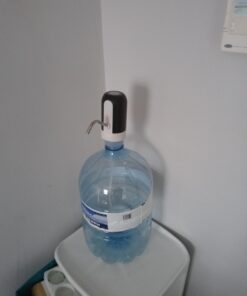 LECIEL Water Pump Dispenser, Automatic Drinking Water Bottle Pump for 5 Gallon Water Bottle Dispenser USB Charging Portable Water Dispenser (Black) Black 19 91w3eeyodSL