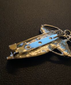 HityTech Alloy Elven Leaf Brooch Green Leaf Brooch Clasp Pin 18 91wA8IGExLL