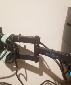 Perlegear Full Motion TV Wall Mount Bracket for Most 17-42 Inch LED LCD Flat Curved Screen TVs & Monitors, Swivel Tilt Extension Rotation with Articulating Arms, Max VESA 200x200mm up to 44lbs 33 91wB07h7b4L