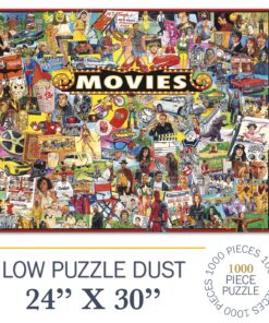 White Mountain Puzzles The Movies - 1000 Piece Jigsaw Puzzle 18 91wEcrEG8iL