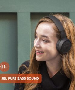 JBL Tune 510BT: Wireless On-Ear Headphones with Purebass Sound - Black 25 91wJeApCrAL