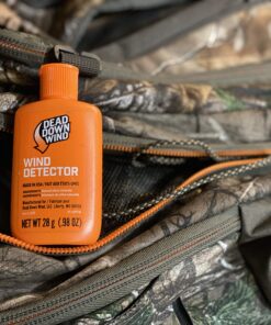 Dead Down Wind Hunting Wind Detector | Odorless Wind Direction Indicator, Longer Range Visibility, Detects Subtle Breezes, No Clumping, Mess Free Formula | Secure Squeeze Bottle | .98 Oz Orange One Size 13 91wK6mY880L