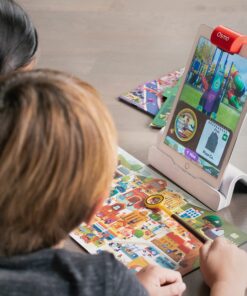 Osmo - Detective Agency - Ages 5-12 - Solve Global Mysteries - Educational Learning Games - STEM Toy - Gifts for Kids - Ages 5 6 7 8 9 10 11 12-For iPad, iPhone or Fire Tablet (Osmo Base Required) 24 91wM9ugiZL