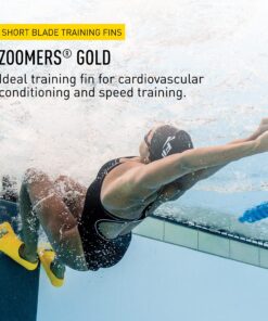 FINIS Training Swim Fins Male: 7.5-8.5, Female: 8.5-9.5, Euro: 40-42 Zoomers Gold 11 91wMiJzeZoL