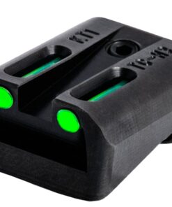 TRUGLO TFO Tritium & Fiber-Optic Sight Durable Snag-Resistant Glowing Night Sight, Compatible with Kimber 1911 Models with Fixed Rear Sight (Excluding Micro Series) Green Rear Sight 21 91wSEDNkFxL