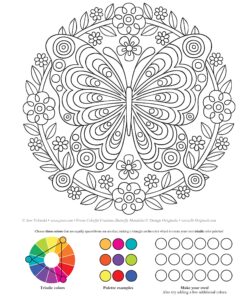Colorful Creations Butterfly Mandalas: Coloring Book Pages Designed to Inspire Creativity! (Design Originals) 32 Gorgeous Designs & Tips from Jess Volinski, Artist of the Notebook Doodles Series Paperback, Coloring Book 23 91wVG1jOhcL