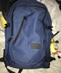 Mancro Laptop Backpack, 15.6 inch Business Backpack Water Resistant Laptops Backpack for Men Women Travel Backpack with USB Charging Port(Blue, 15.6 inch) Blue 79 91wVvjSSgTL