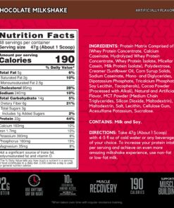BSN SYNTHA-6 Whey Protein Powder with Micellar Casein, Milk Protein Isolate, Chocolate Milkshake, 48 Servings (Packaging May Vary) 5 Pound (Pack of 1) 21 91whj6eaaIL