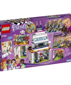 LEGO Friends The Big Race Day 41352 Building Kit, Mini Go Karts and Toy Cars for Girls, Best Gift for Kids (648 Piece) (Discontinued by Manufacturer) 24 91wjB9me54L