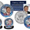 Donald Trump Pres & Mike Pence VP 45th President Official 2016 U.S. 2-Coin Set 6 91wjLO7q79L