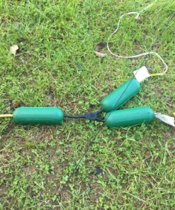 Hot Headz H-EXT-302 Outdoor Extension Safety Seal Resistant Cord Cover for Holiday Lights Water Fountains, Pool Pumps, Air Conditioners, Etc, Single, Green 53 91wjX6qba L