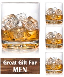 D'Eco Unbreakable Whiskey Glasses (Set of 4, 12oz ea) - Reusable Shatterproof Bourbon, Scotch & Old Fashioned Glasses - Perfect Indoor Outdoor Drinking Cups for Parties - Holiday Christmas Gift Idea 14 91wnYqKvxSL