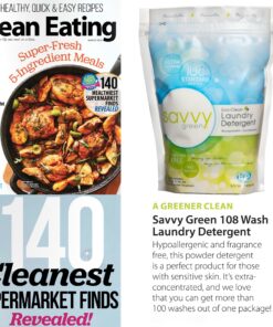 Savvy Green 108 Standard Wash Fragrance Free, Eco Clean Laundry Detergent Powder, 2.73 Lbs 13 91wnfdrOP8L