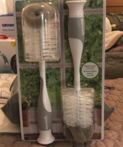 Munchkin® Sponge™ Bottle Brush, Grey, 2 Count (Pack of 1) 35 91wsQAl AyL