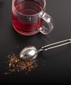 HIC Long Handle Loose Leaf Snap Tea Infuser Spoon, 18/8 Stainless Steel Mesh, 1.5-Inch Infuser Spoon, Carded Single 11 91wxWJcGzmL