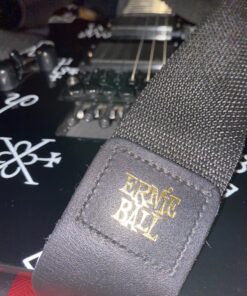 Ernie Ball Polypro Guitar Strap, Black (P04037) Standard 36 91wz5MF8boL