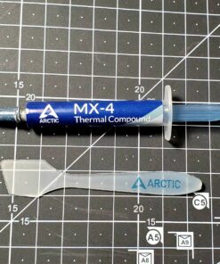 ARCTIC MX-4 (incl. Spatula, 4 g) - Premium Performance Thermal Paste for all processors (CPU, GPU - PC, PS4, XBOX), very high thermal conductivity, long durability, safe application, CPU Thermal Paste 50 91x4Bhm1g8L