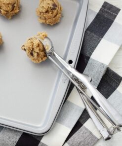 Wilton Stainless Steel Cookie Scoop, 1 Count (Pack of 1), Silver 26 91x7q2B7bL