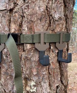 TREESTAND GEAR HANGER - THE ORIGINAL - PREMIUM COMPONENTS - NO PLASTIC PARTS - ON YOUR TREE IN SECONDS - PUBLIC LAND LEGAL - MADE TO LAST A LIFETIME - TREESTAND HANGERS FROM TREESTAND HUNTERS 25 91x8Qy3pJ4L