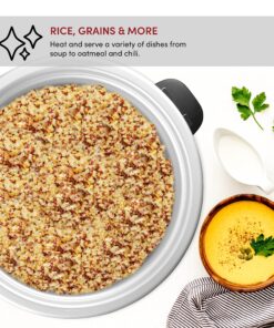 Aroma Housewares 60-Cup (Cooked) (30-Cup UNCOOKED) Commercial Rice Cooker (ARC-1033E),White 30-Cup 12 91x94dJYLoL