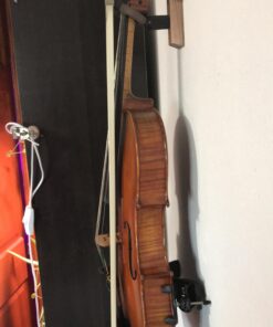 String Swing CC01V-BW Hardwood Home & Studio Wall Mount Violin Hanger - Black Walnut 28 91x9k8 FkL