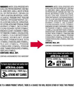 Atkins Dark Chocolate Royale Protein Shake, 15g Protein, Low Glycemic, 2g Net Carb, 1g Sugar, Keto Friendly, 12 Count 10 91xFY421uL