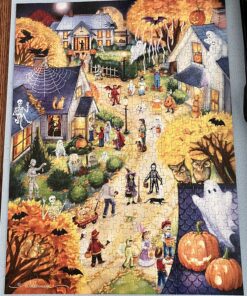 Vermont Christmas Company Halloween Town Jigsaw Puzzle 550 Piece 20 91xFi1t1L