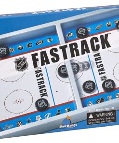 Blue Orange Games Fastrack NHL The Fast Action Dexterity Puck Sliding Hockey Game - Sporty Dexterity Wooden Ice Hockey 2 Player Game Blue 8 91xGF1hCm6L