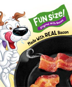Purina Beggin' With Real Meat Dog Treats, Fun Size Original With Bacon Flavor - 25 oz. Pouch 25 91xI2S yML