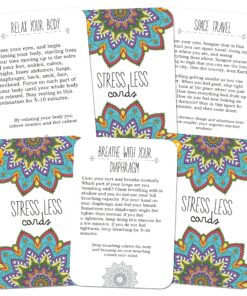 Alternative view of Sunny Present Stress Less Cards - 50 Mindfulness & Meditation Exercises - Helps Relieve Stress and Anxiety - The Original Deck