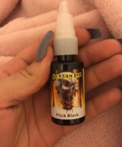 Scream Tattoo Ink -Pitch Black- 1/2-oz Bottles -Tattoo Supplies- 15 91xK6vvmEIL