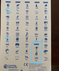 Learning Resources Vowel Owls Sorting Set, Word Recognition, Assorted Colors, Set of 6, Ages 5+ 33 91xNT9ti63L